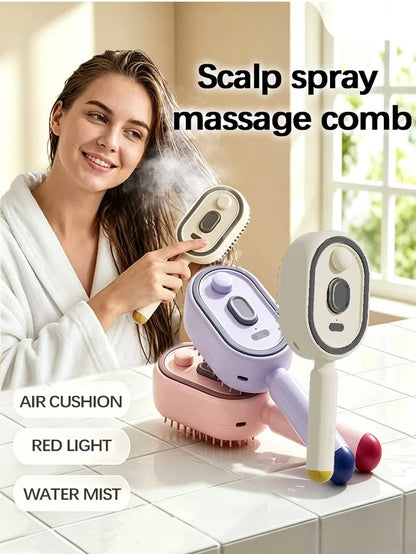 Electric Spray Air Cushion Massage Comb