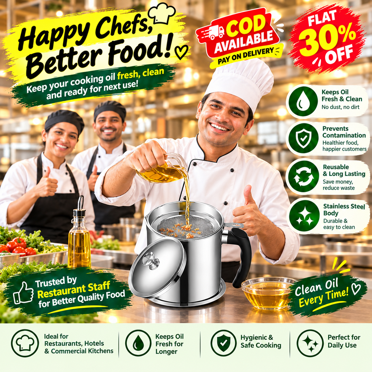 Kitchen Oil Keeper(1.3L)
