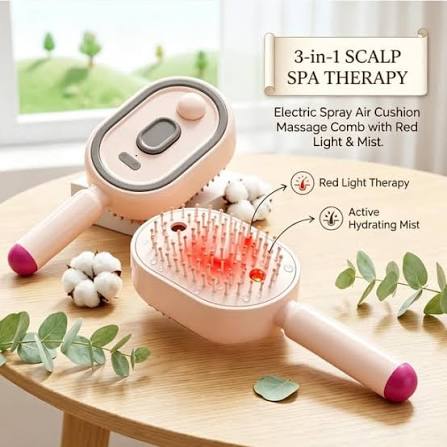 Electric Spray Air Cushion Massage Comb